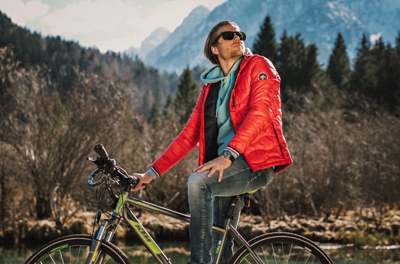 Raziskovanje Kranjske gore in okolice s kolesom